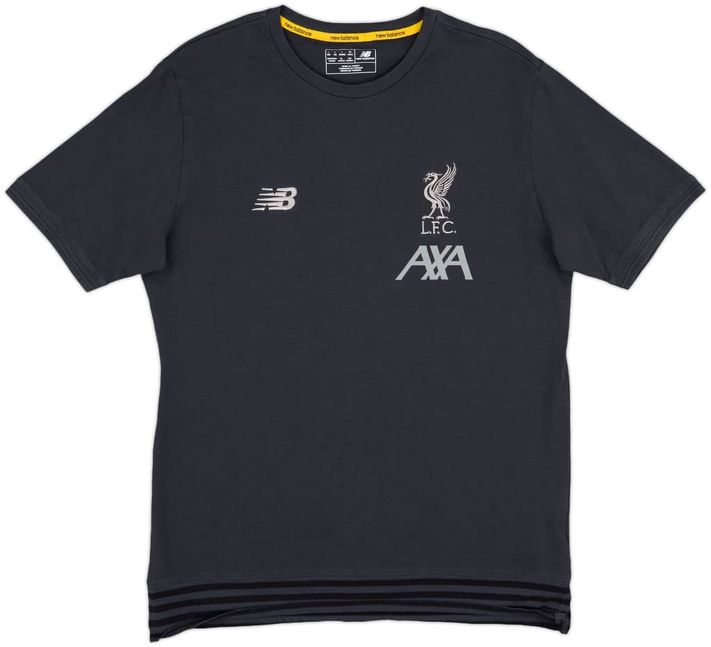2019-20 Liverpool New Balance Cotton Tee - 7/10 - (L)