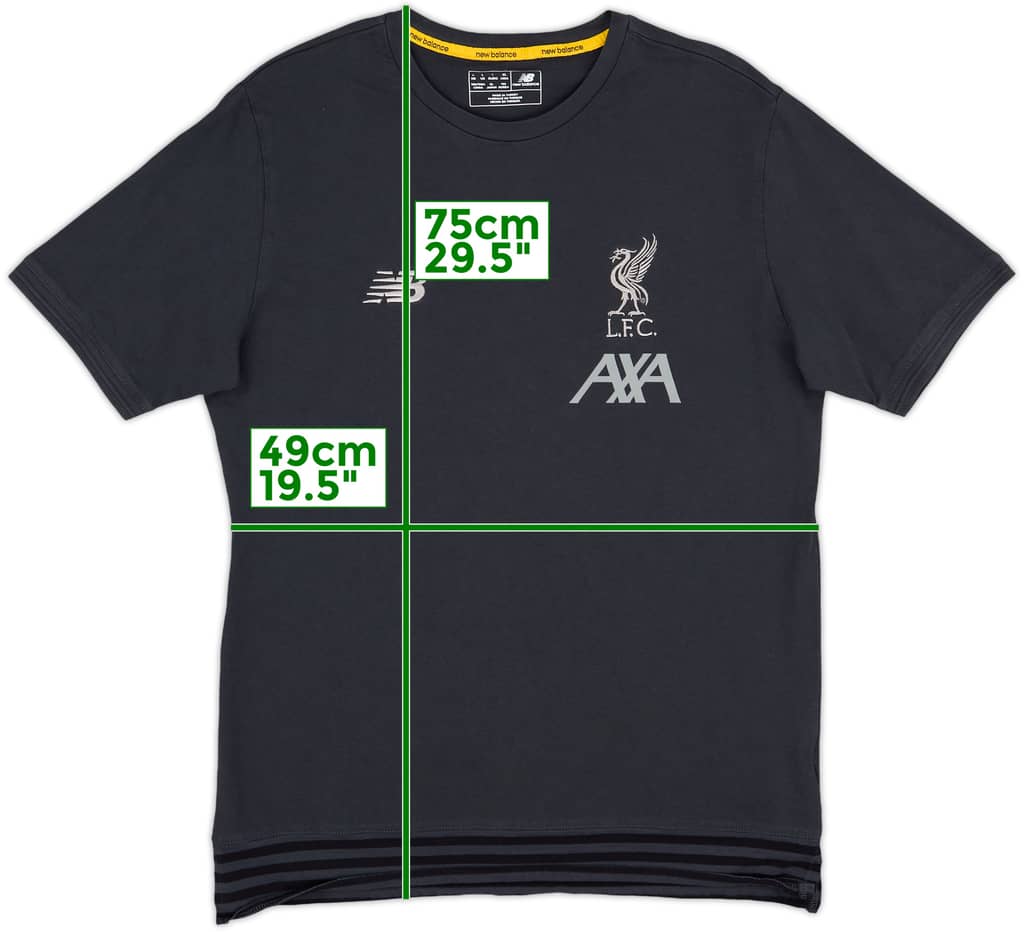 2019-20 Liverpool New Balance Cotton Tee - 7/10 - (L)