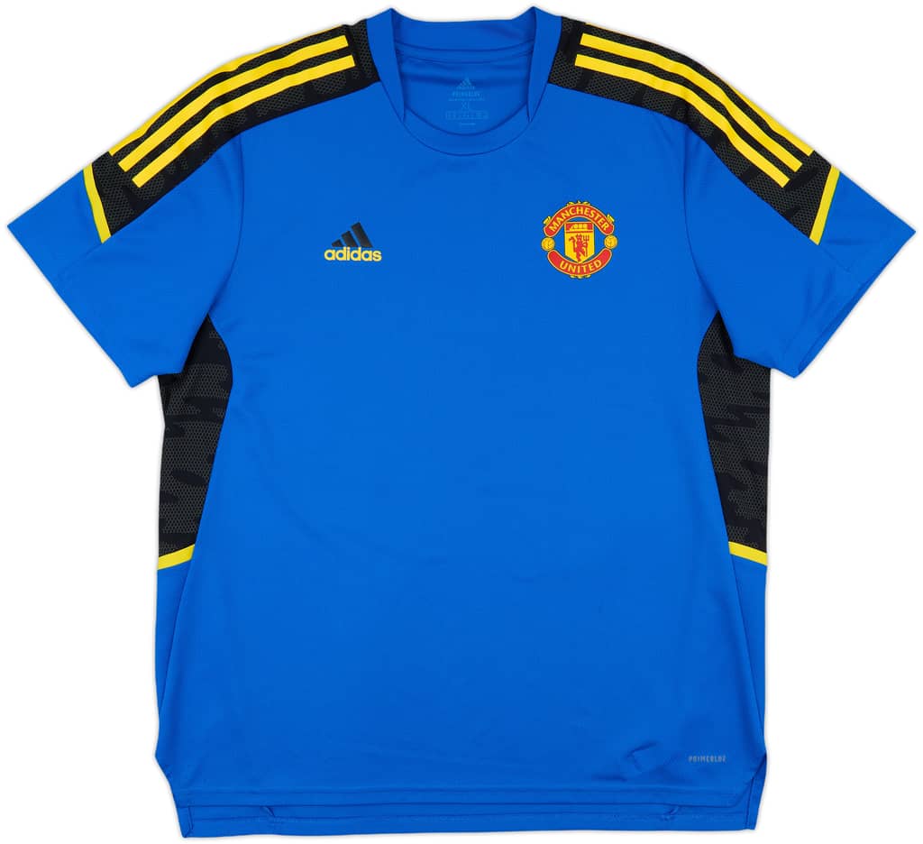 2021-22 Manchester United adidas Training Shirt - 9/10 - (XL)