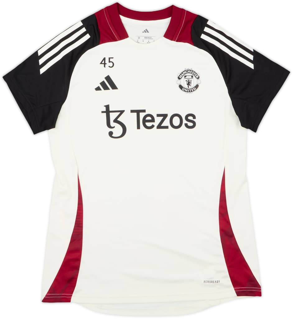 2024-25 2024-25 Manchester United Women's adidas Player Issue Training Shirt - 7/10 - (Women's M)