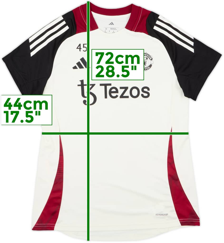 2024-25 2024-25 Manchester United Women's adidas Player Issue Training Shirt - 7/10 - (Women's M)