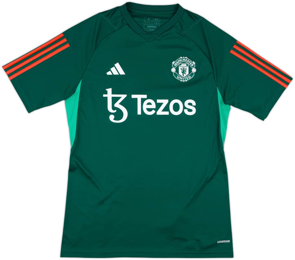 2023-24 Manchester United adidas Training Shirt - 10/10 - (M)