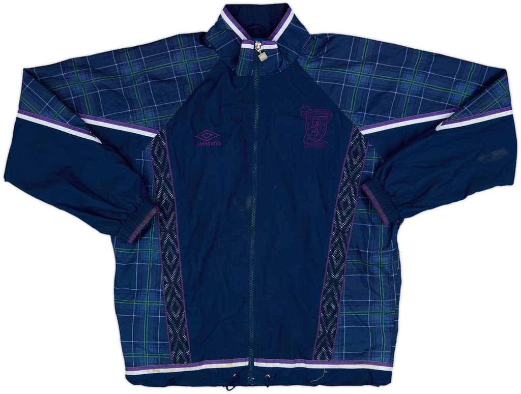 1994-96 Scotland Umbro Track Jacket - 8/10 - (XS)