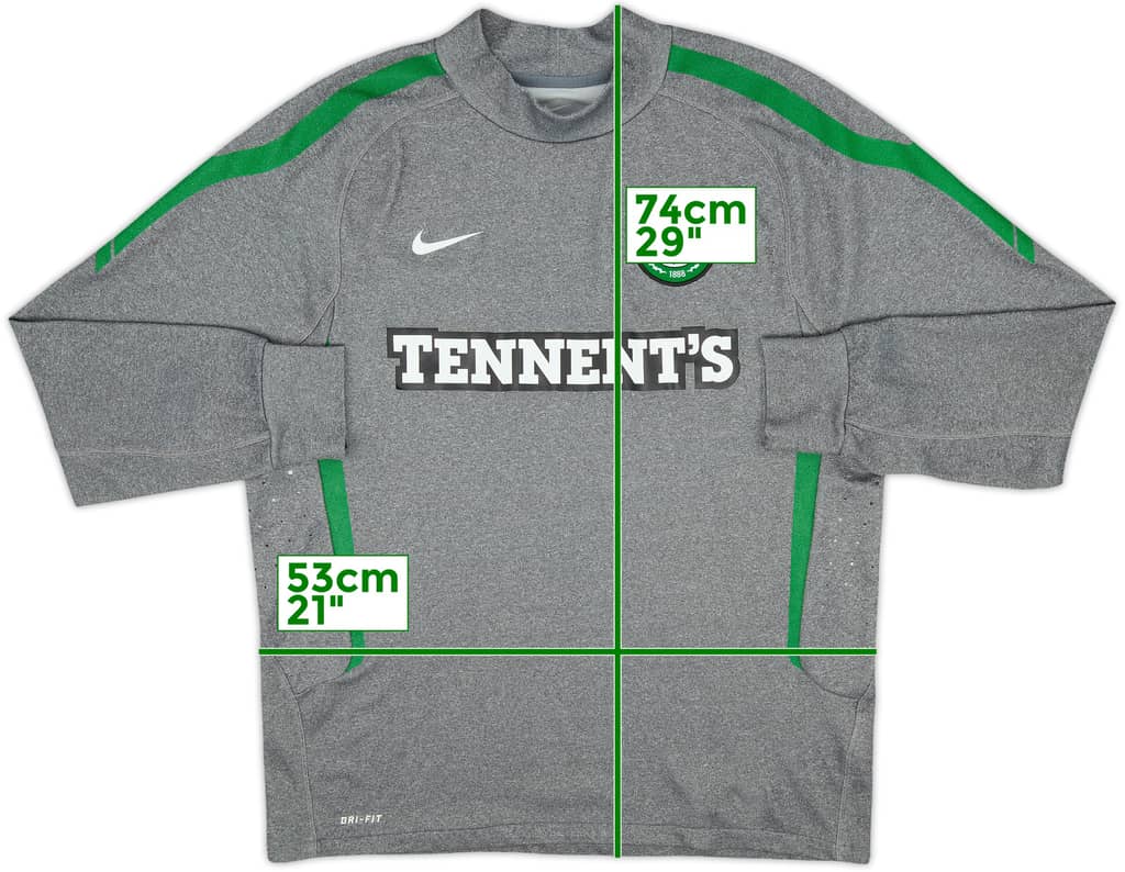 2011-12 Celtic Nike Drill Top - 10/10 - (L)