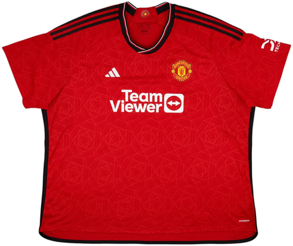 2023-24 Manchester United Home Shirt - 5/10 - (4XL)