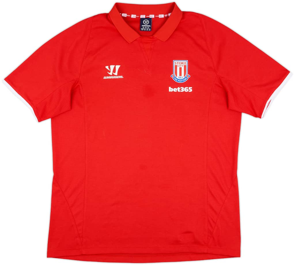 2014-15 Stoke City Warrior Polo Shirt - 7/10 - (XL)