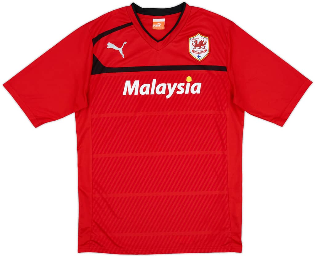 2012-13 Cardiff Home Shirt - 8/10 - (L)