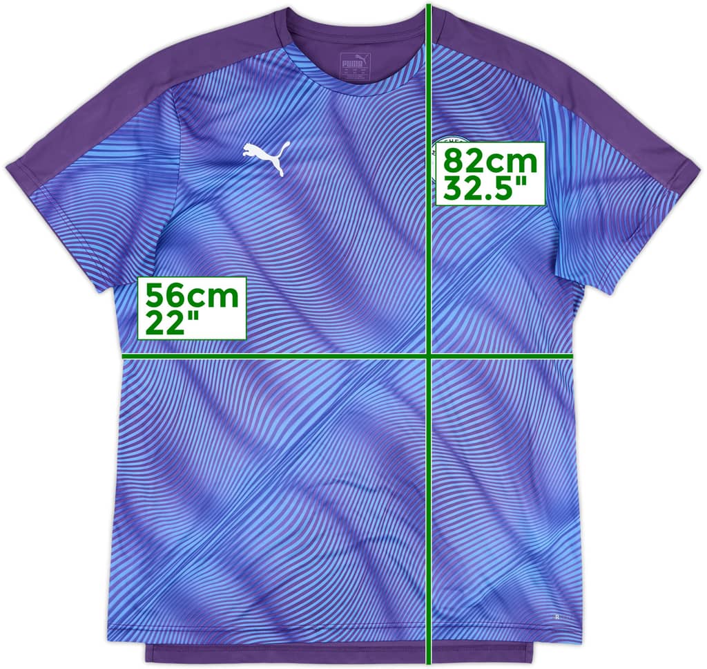 2018-19 Manchester City Puma Training Shirt - 8/10 - (XXL)