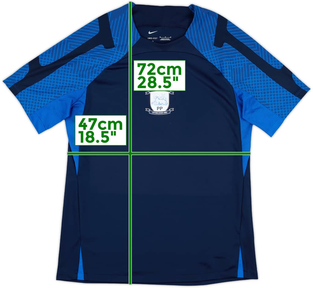 2022-23 Preston North End Nike Training Shirt - 10/10 - (M)
