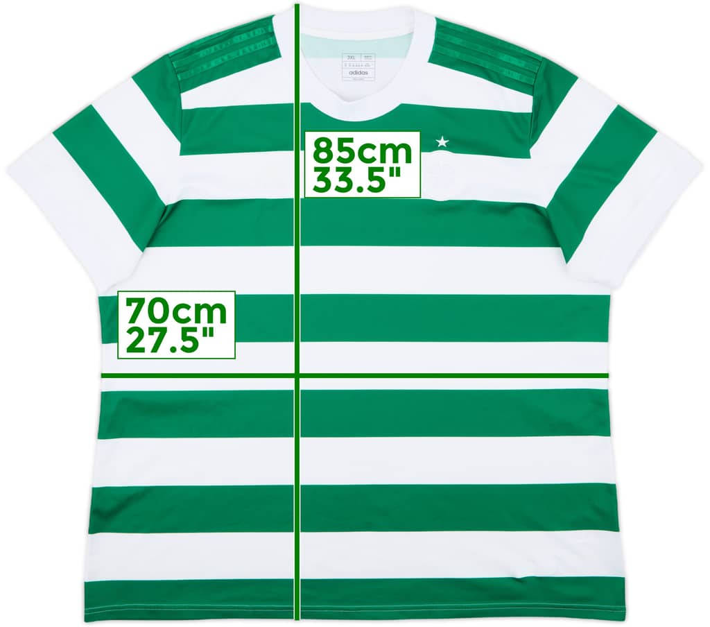2023-24 Celtic Anniversary Home Shirt - 9/10 - (3XL)