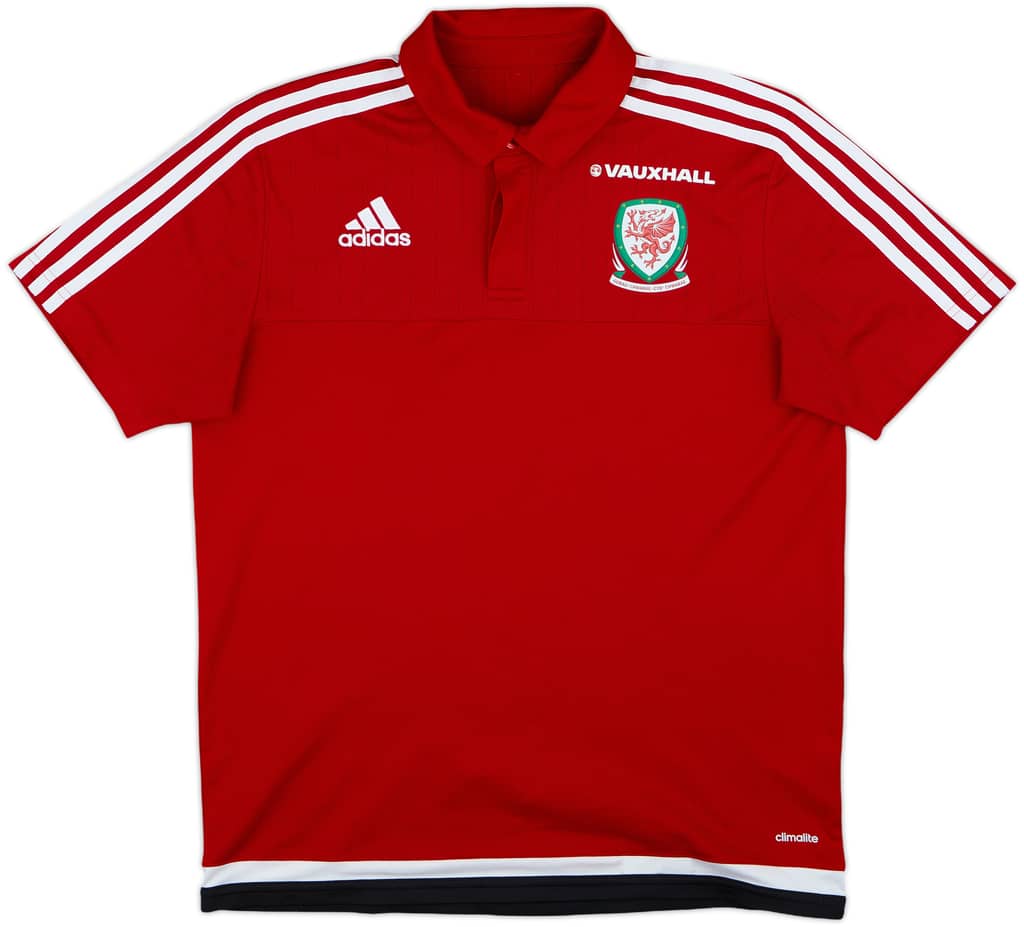 2016-17 Wales adidas Polo Shirt - 10/10 - (M)