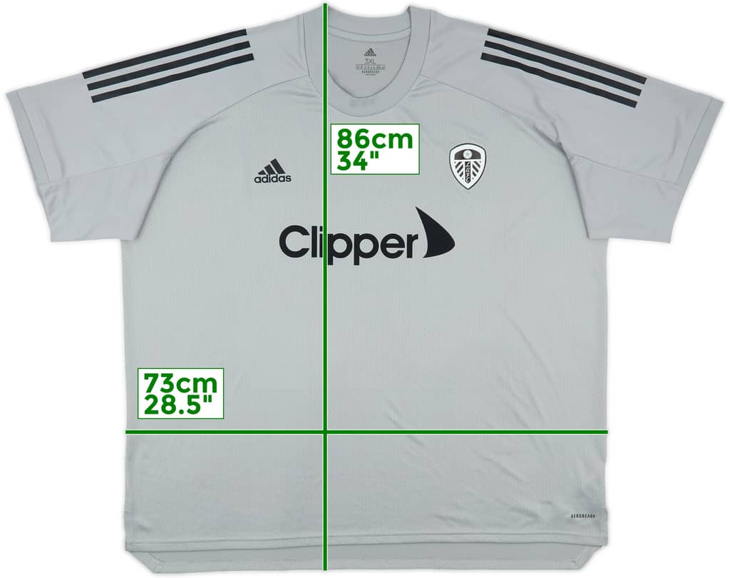 2019-20 Leeds United adidas Training Shirt - 9/10 - (3XL)