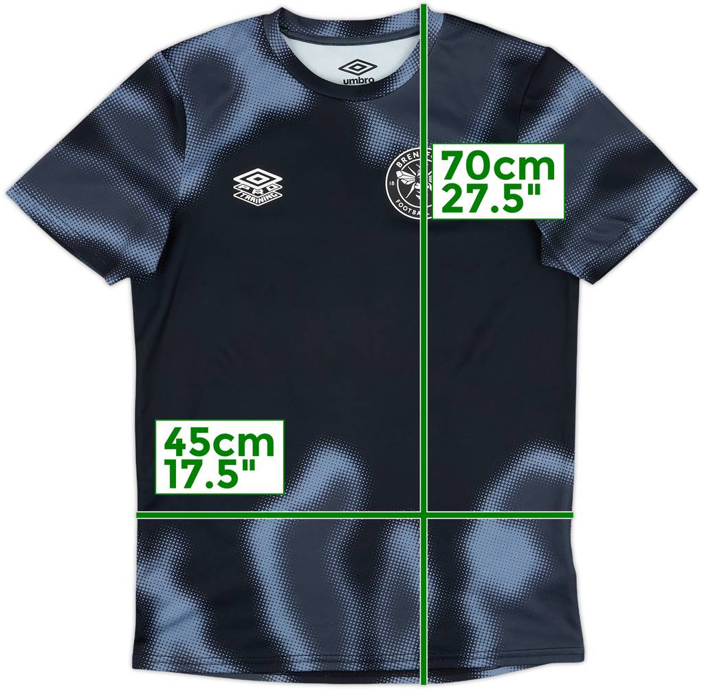 2024-25 Brentford Umbro Training Shirt - 10/10 - (S)