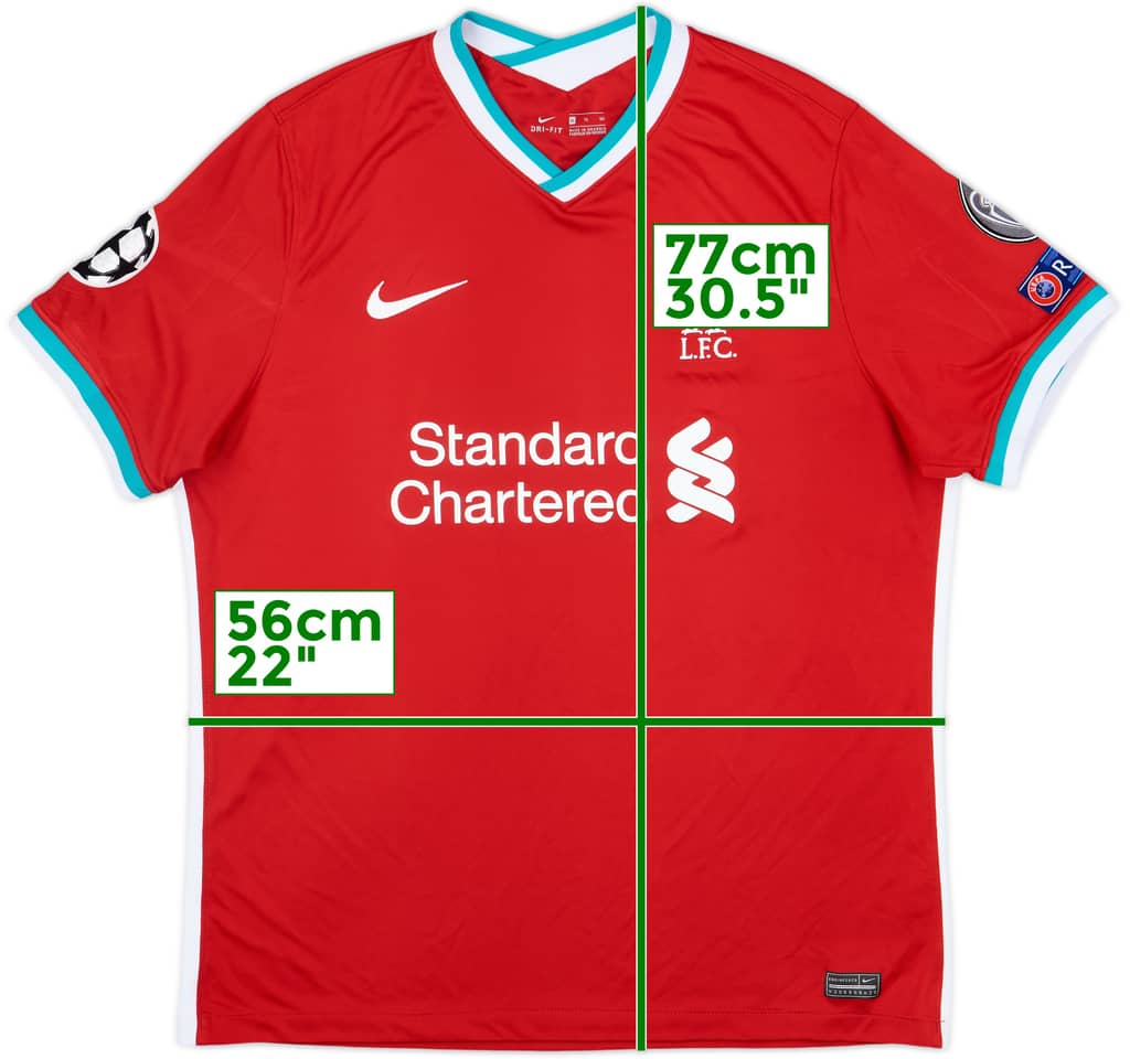 2020-21 Liverpool Home Shirt - 9/10 - (XL)