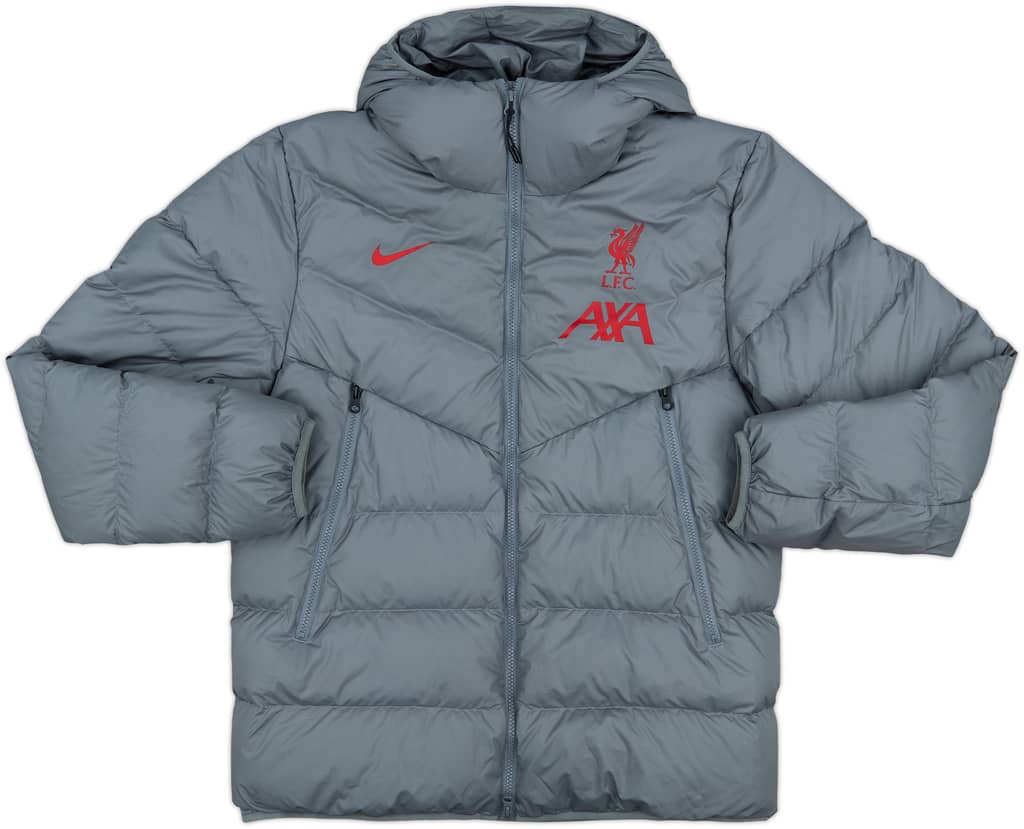 2020-21 Liverpool Nike Padded Bench Coat - 8/10 - (L)