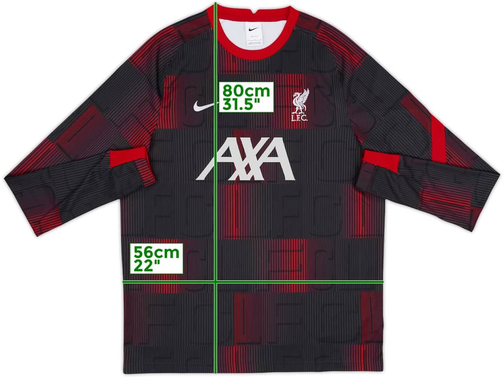 2024-25 Liverpool Nike Sweat Top - 9/10 - (L)