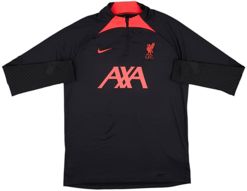 2022-23 Liverpool Nike 1/4 Zip Training Top - 8/10 - (L)