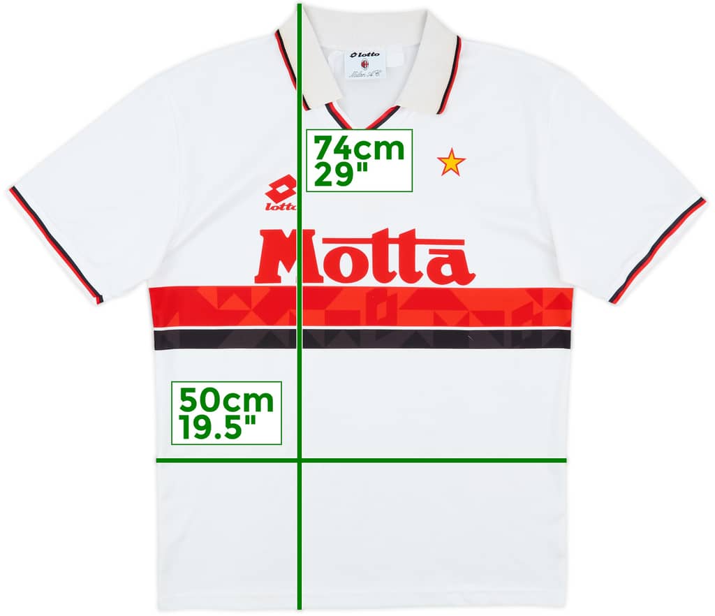 1993-94 AC Milan Away Shirt - 7/10 - (M)