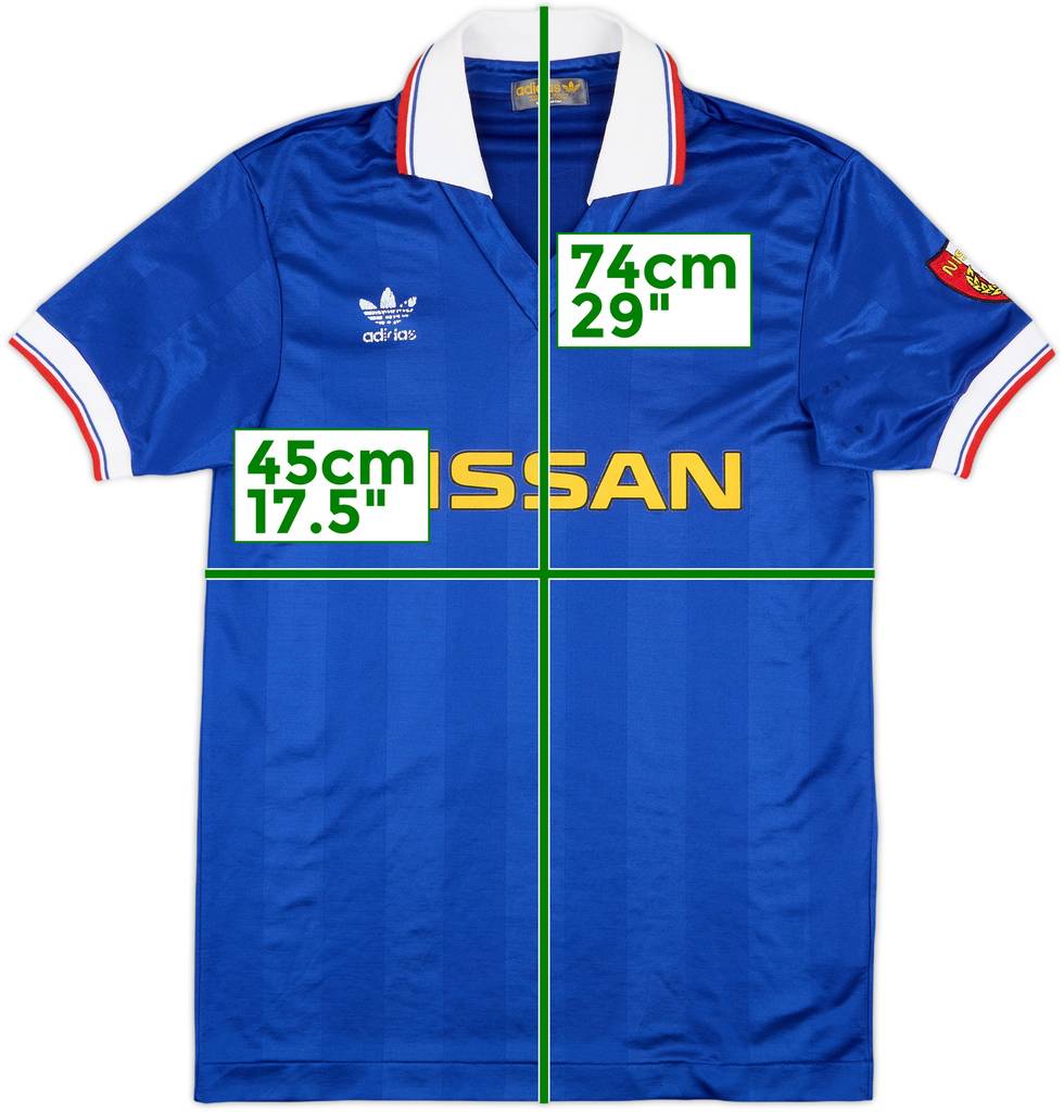 1989-90 Yokohama Marinos Home Shirt - 7/10 - (M)