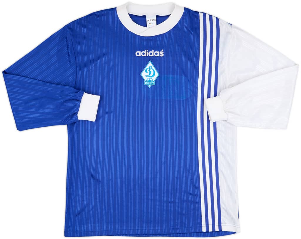 1997-98 adidas Template L/S Shirt (Dynamo Moscow) - 8/10 - (L)