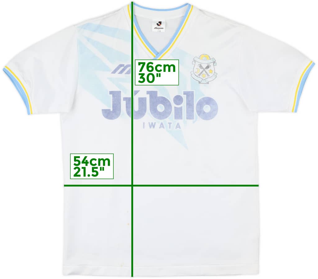 1993-95 Jubilo Iwata Mizuno Training Shirt - 5/10 - (L)