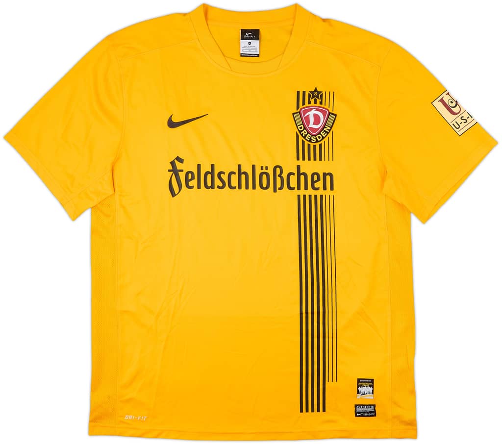 2014-15 Dynamo Dresden Home Shirt - 9/10 - (XL)