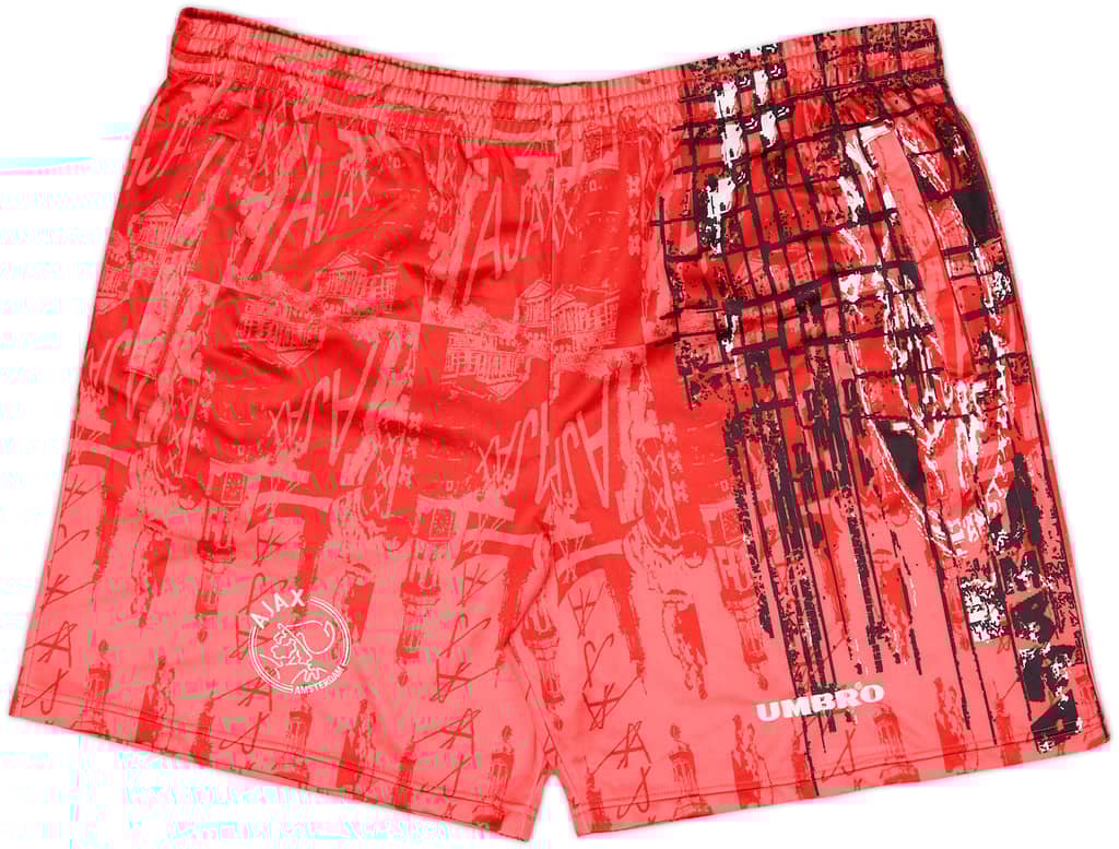 1996-97 Ajax Umbro Training Shorts - 9/10 - (L)
