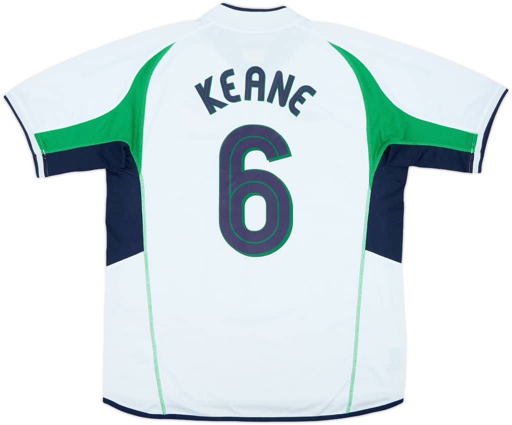 2002-03 Ireland Away Shirt Keane #6
