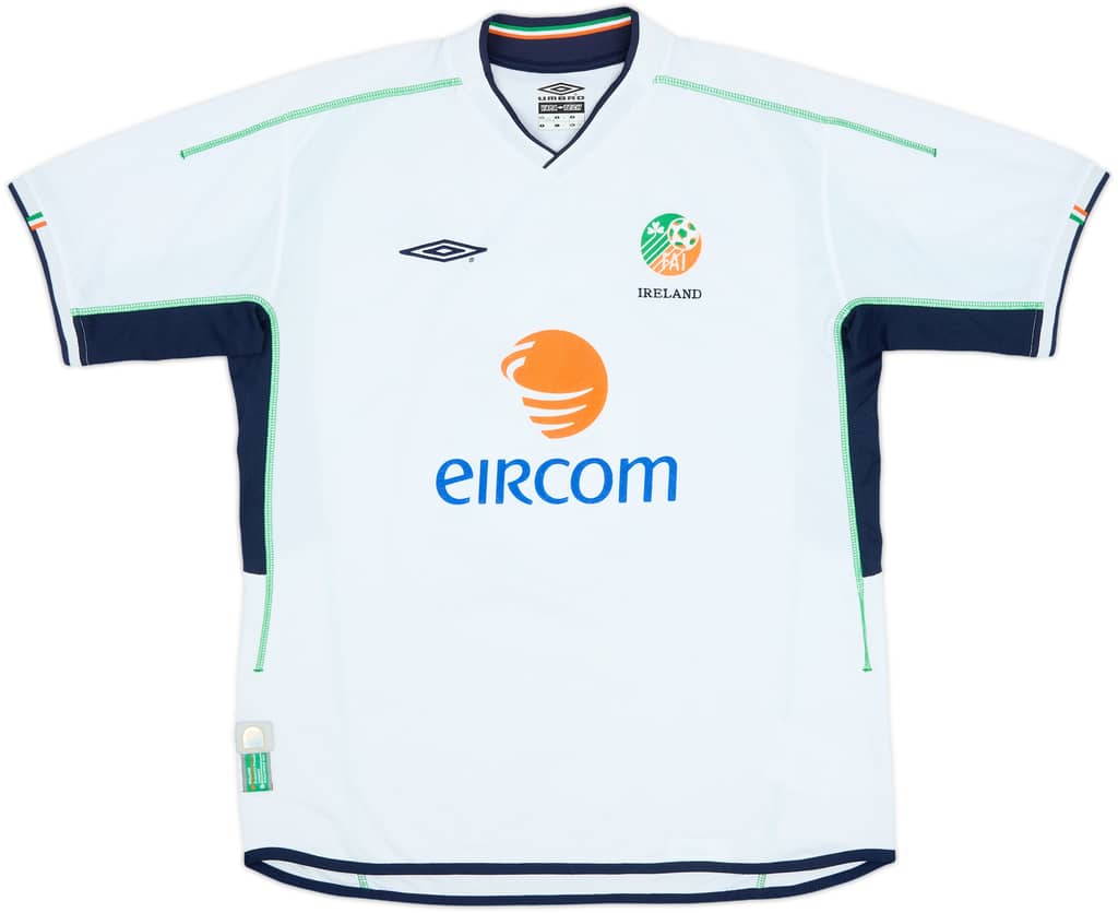 2002-03 Ireland Away Shirt Keane #6