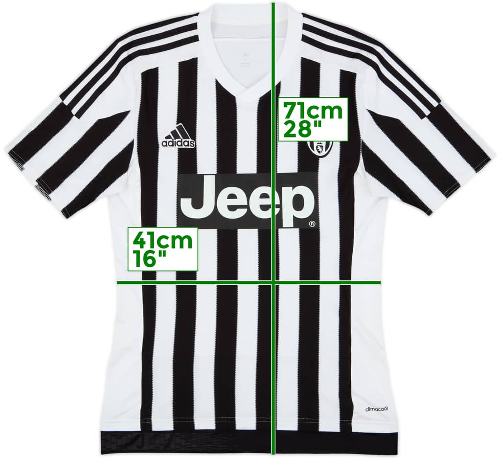 2015-16 Juventus Home Shirt - 8/10 - (S)