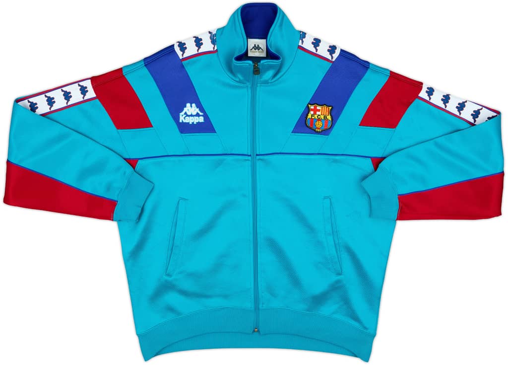 1992-95 Barcelona Kappa Track Jacket - 10/10 - (L)