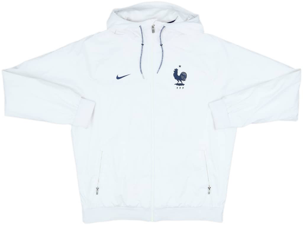 2016-17 France Nike Hooded Track Jacket - 8/10 - (L)