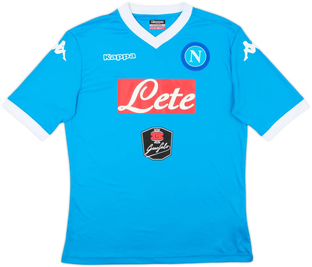 2015-16 Napoli Home Shirt - 8/10 - (XXL)