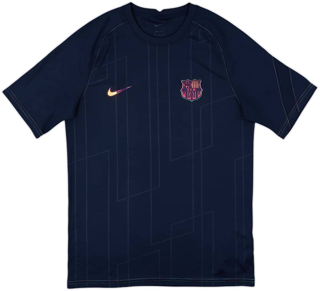 2021-22 Barcelona Nike Training Shirt - 9/10 - (M)