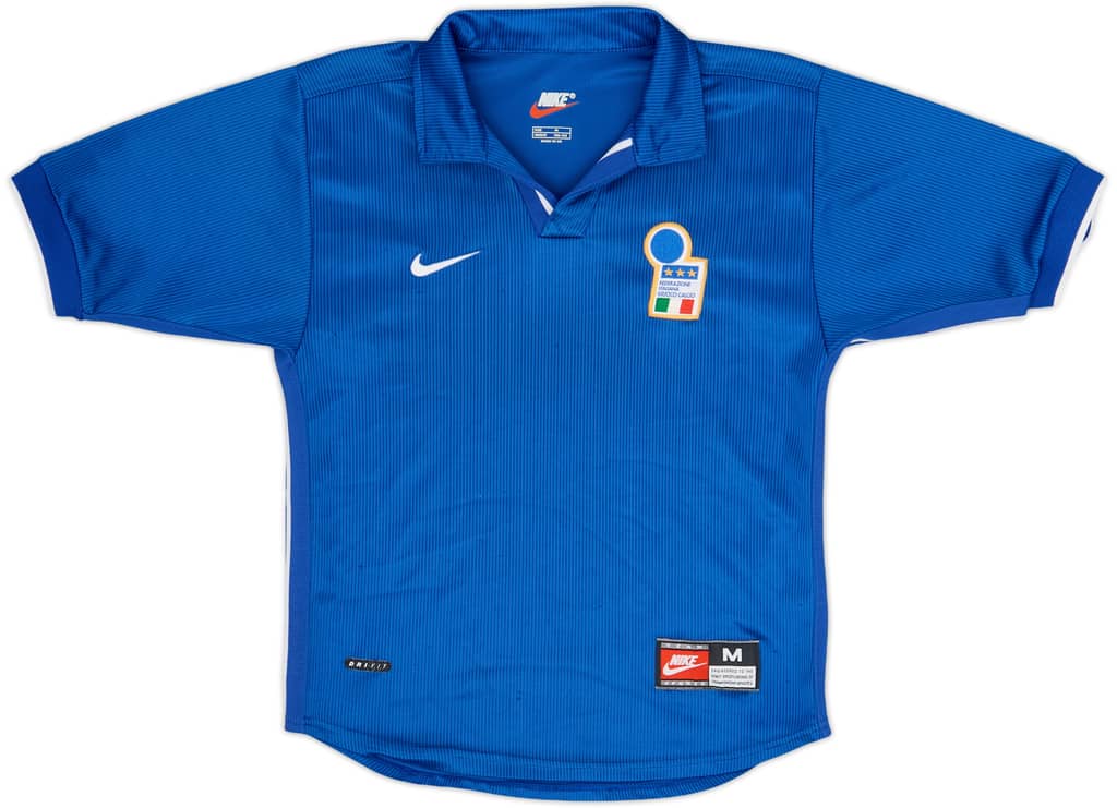 1997-98 Italia Camiseta Local - 8/10 - (M. Niños)