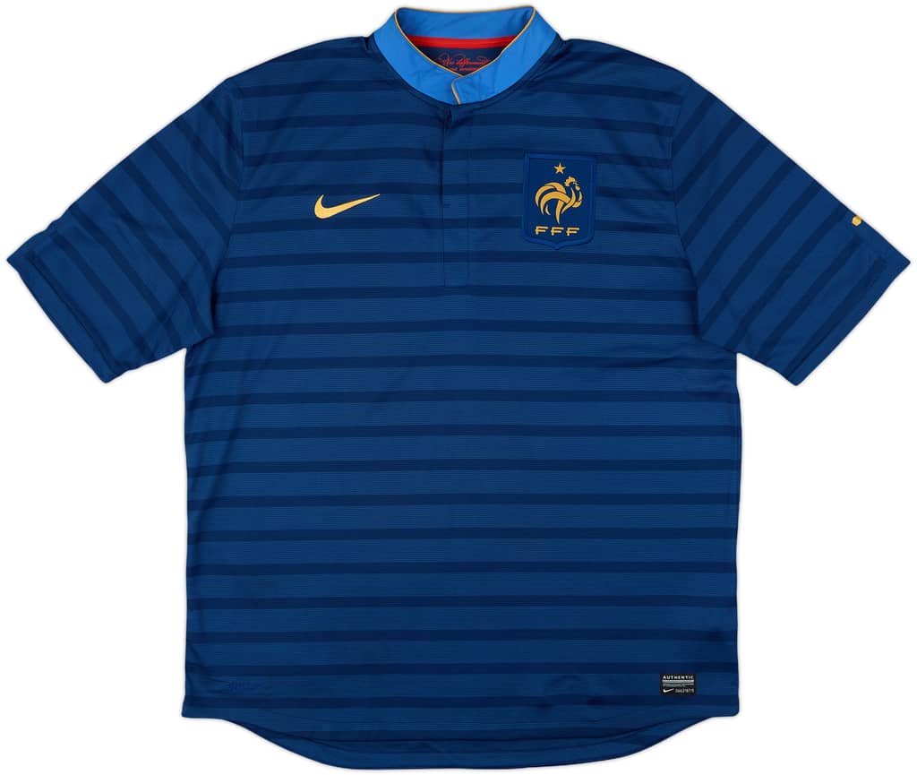 2012-13 France Home Shirt - 9/10 - (XL)