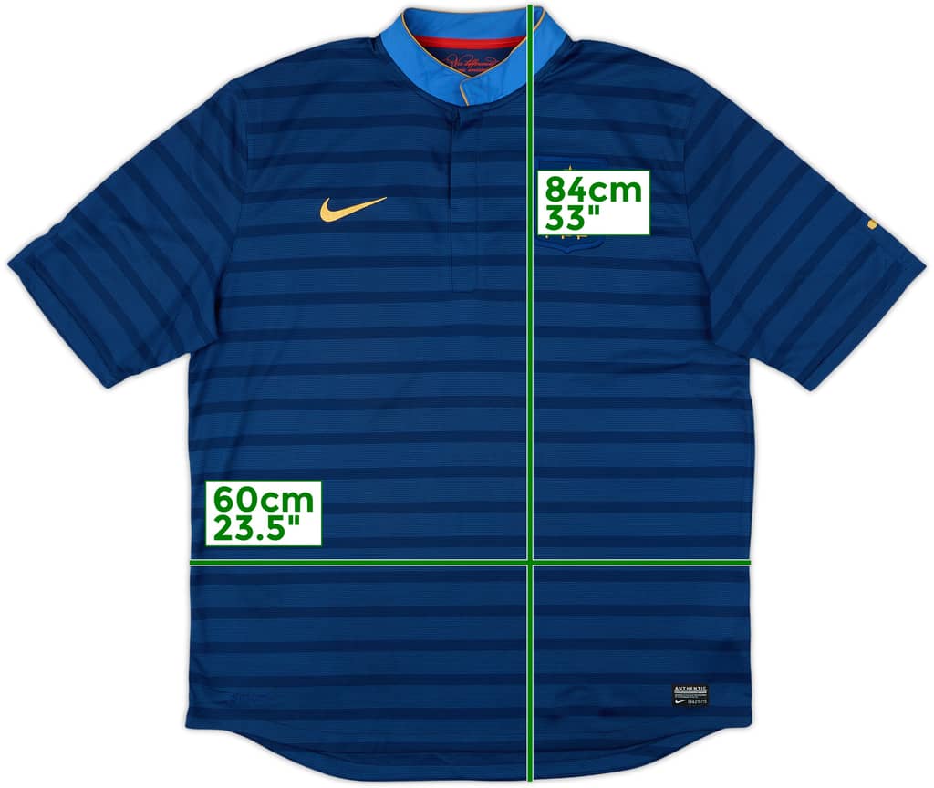 2012-13 France Home Shirt - 9/10 - (XL)