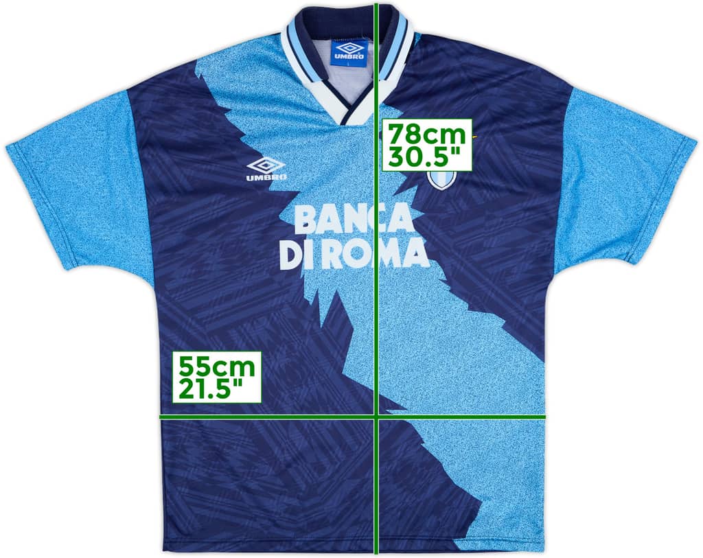 1994-96 Lazio Away Shirt - 9/10 - (L)