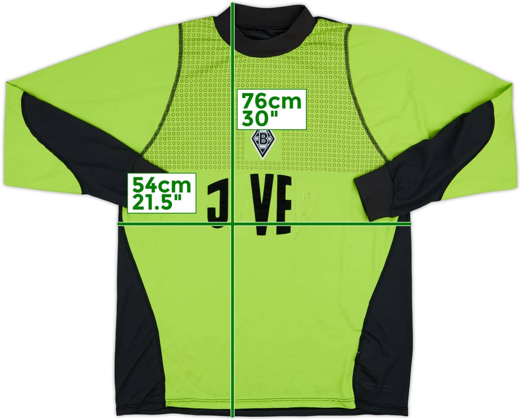 2002-03 Borussia Monchengladbach GK Shirt - 4/10 - (M)