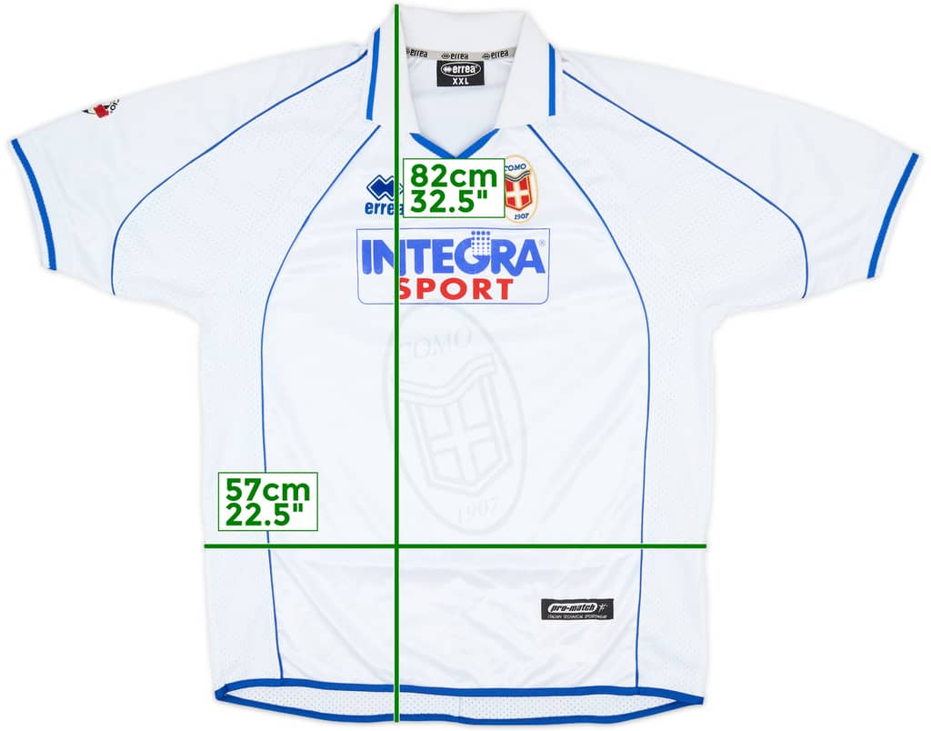 2003-04 Como Away Shirt - 9/10 - (XXL)