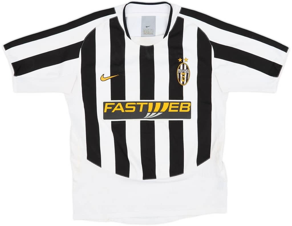 2003-04 Juventus Home Shirt - 6/10 - (L.Boys)