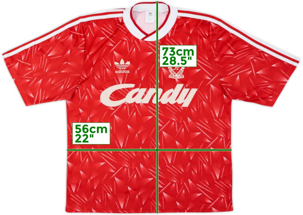 1988-89 Liverpool Home Shirt - 4/10 - (L)