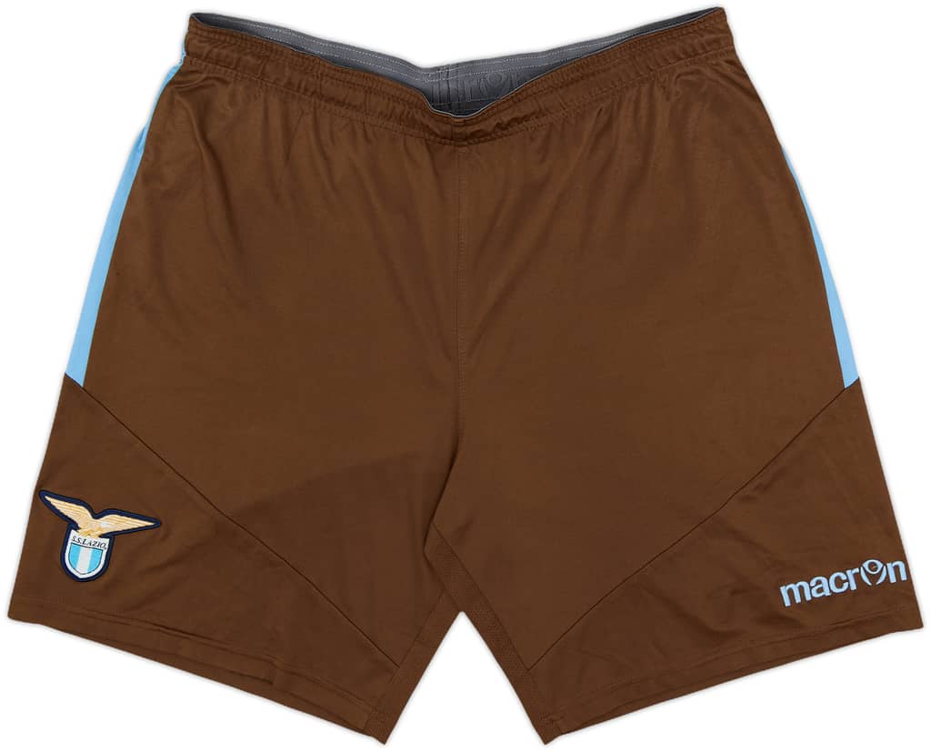 2015-16 Lazio Macron Training Shorts - 9/10 - (L)