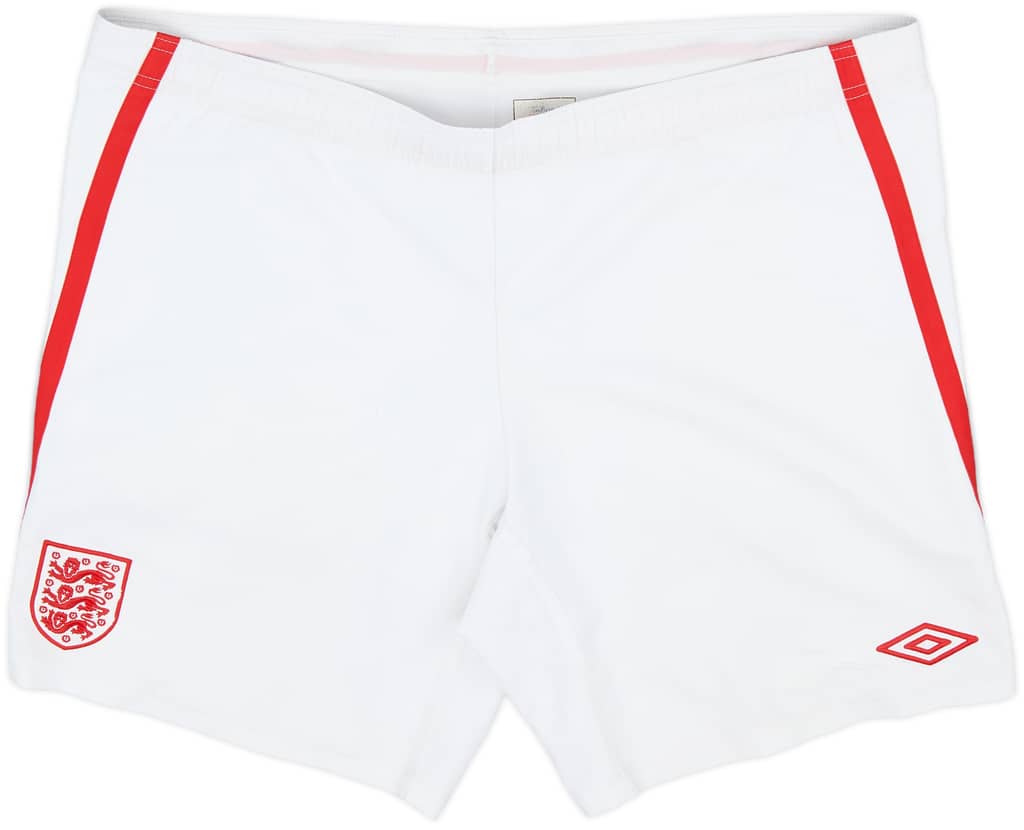 2010-11 England Away Shorts - 4/10 - (L)