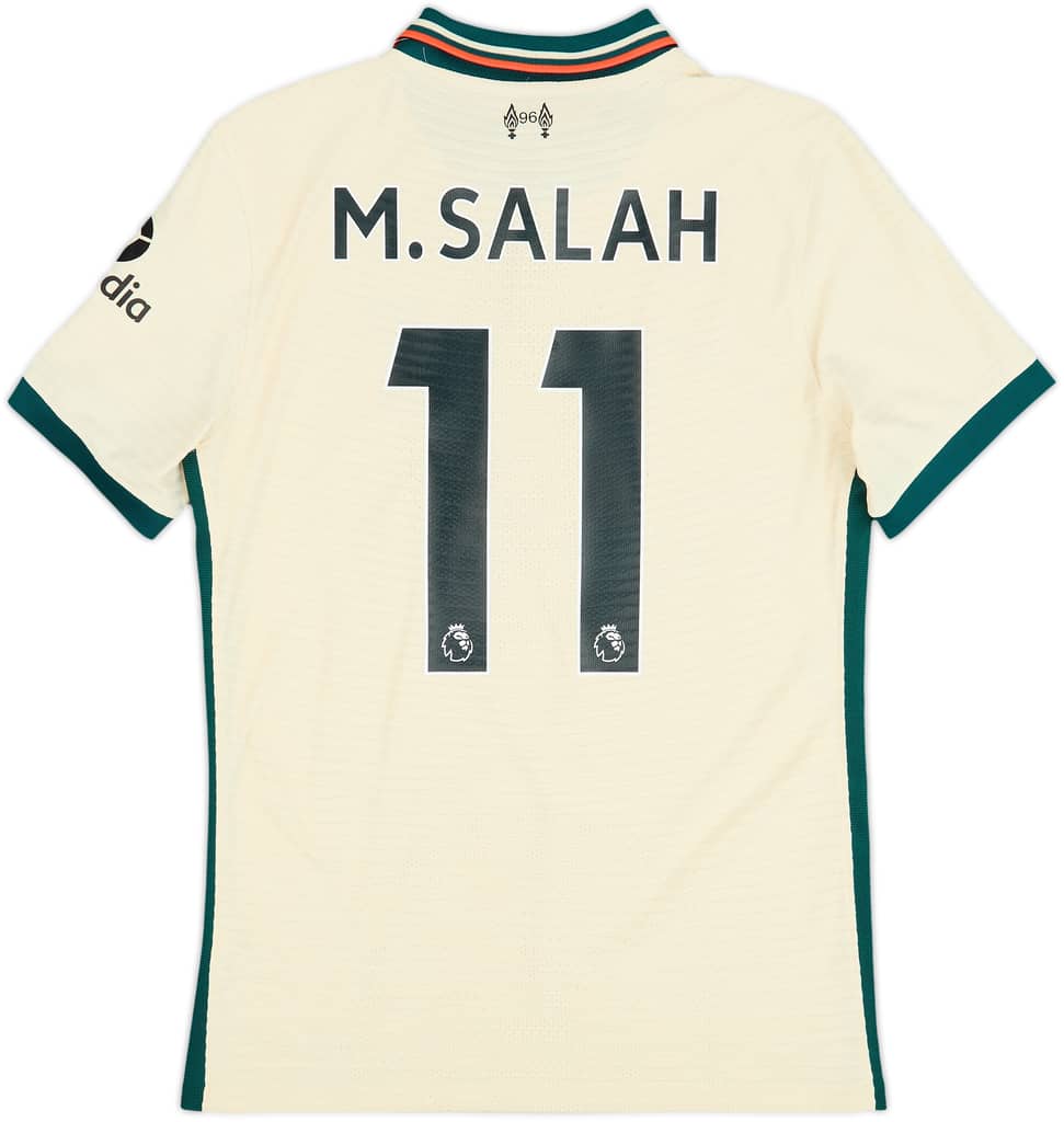 2021-22 Liverpool Authentic Away Shirt M.Salah #11 - 9/10 - (S)