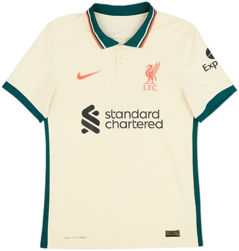 2021-22 Liverpool Authentic Away Shirt M.Salah #11 - 9/10 - (S)