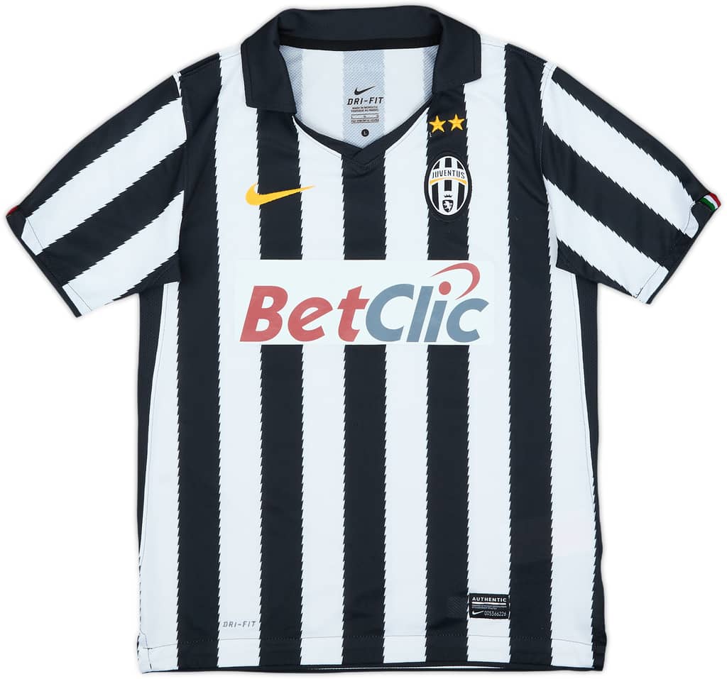 2010-11 Juventus Home Shirt - 9/10 - (L.Boys)