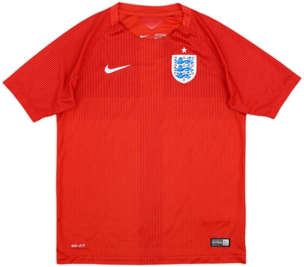 2014-15 England Away Shirt - 9/10 - (L.Boys)