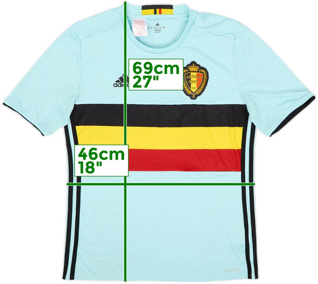 2016-17 Belgium Away Shirt - 8/10 - (XL.Boys)
