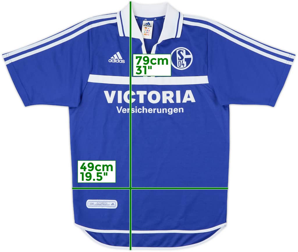 2001-02 Schalke Home Shirt - 8/10 - (S)